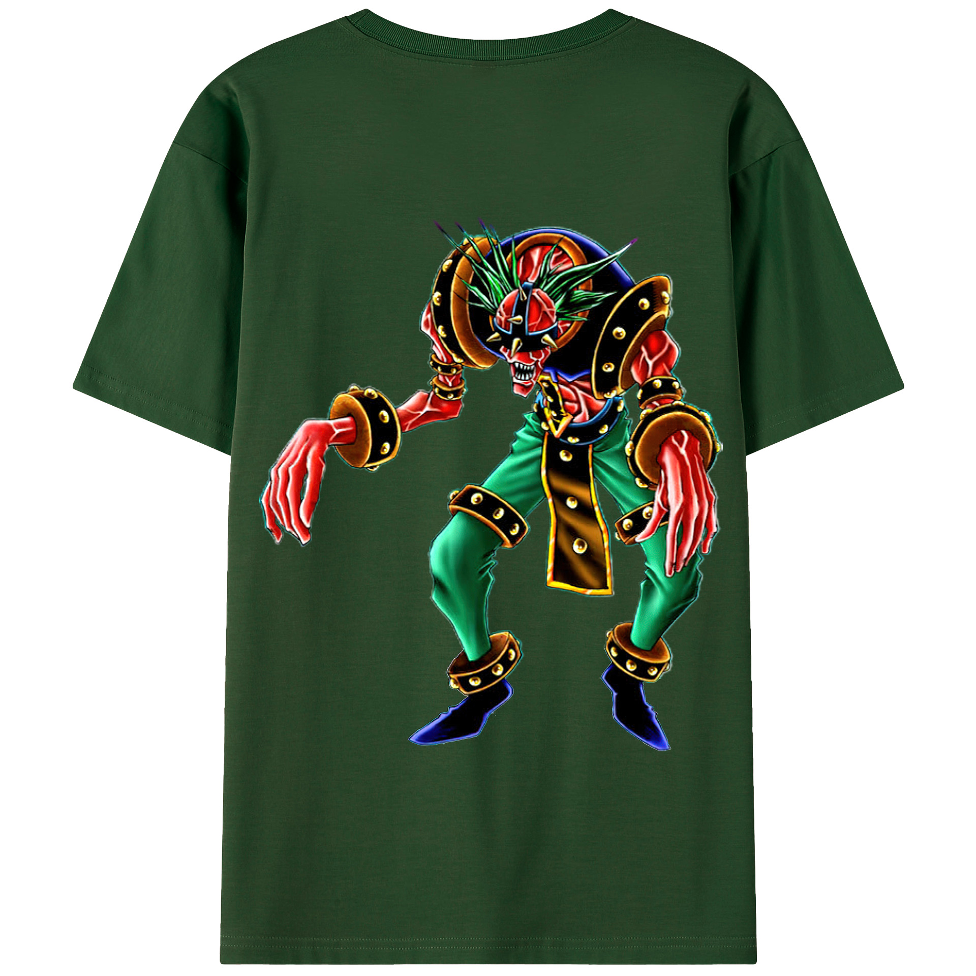 （画像用） 遊☆戯☆王 Yu-Gi-Oh! 綿100％半袖Tシャツ（背面プリント）